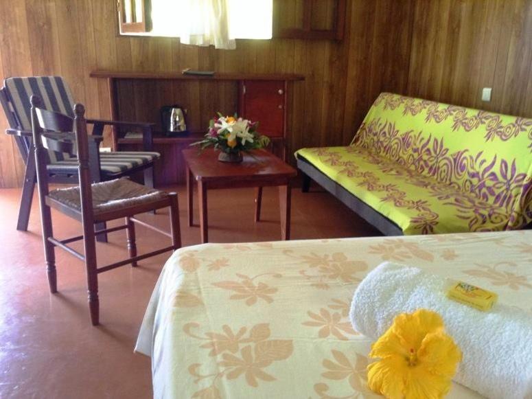 Pension Temaeva Vila Opoa Quarto foto